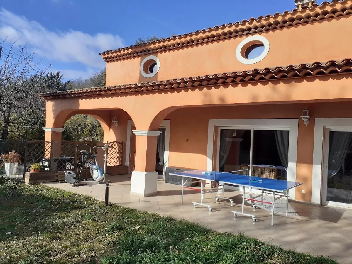 Villa 160M2 Piscine Chauffee Privee Regusse France